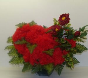 bouquet fleurs rouge